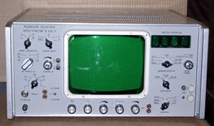 Индикатор частотных  характеристик П-326-3